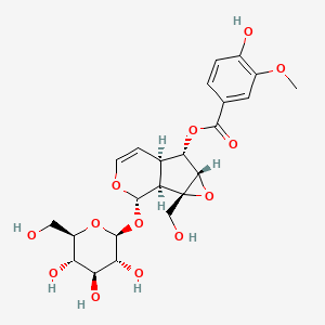 Chemical structure of Picroside II