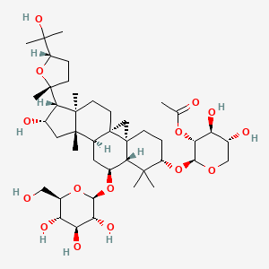 Chemical structure of Astragaloside II