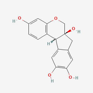Chemical structure of Brazilin