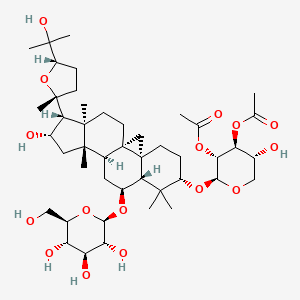 Chemical structure of Astragaloside I