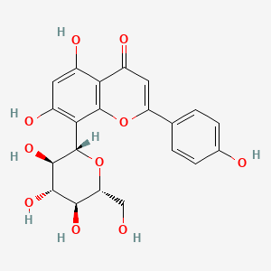 Chemical structure of Vitexin