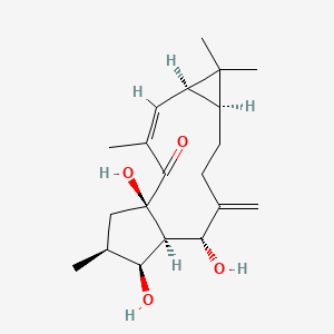 Chemical structure of Lathyrol