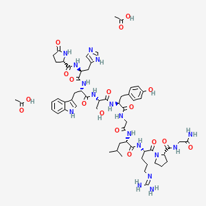 Luteinizing hormone releasing hormone human acetate salt (LHRH)