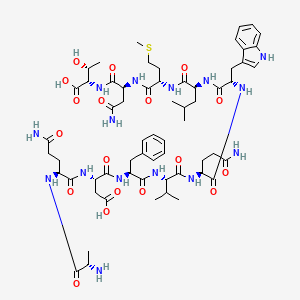 Glucagon (19-29), human