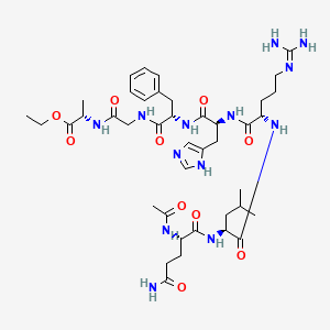 Angiotensin 1/2 (1-7) amide
